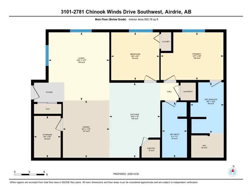 MLS® A2268671 - Unit #3101 2781 Chinook Winds Drive SW in Prairie Springs Airdrie, Residential