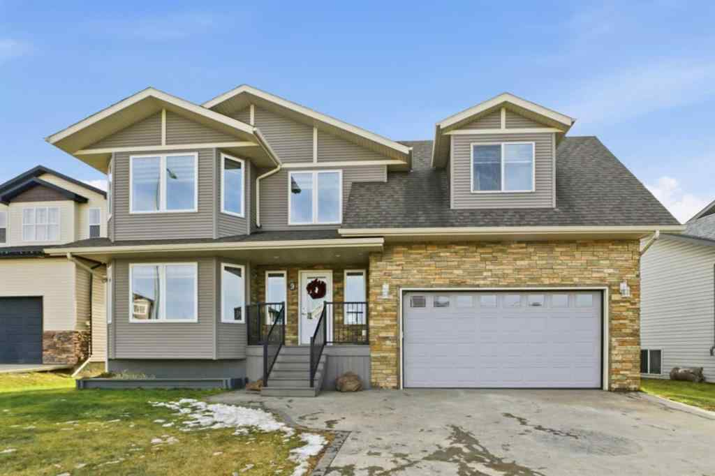 MLS&reg; # A2268678 - 9 Woodbine Close  in Harvest Meadows Blackfalds, Residential Open Houses