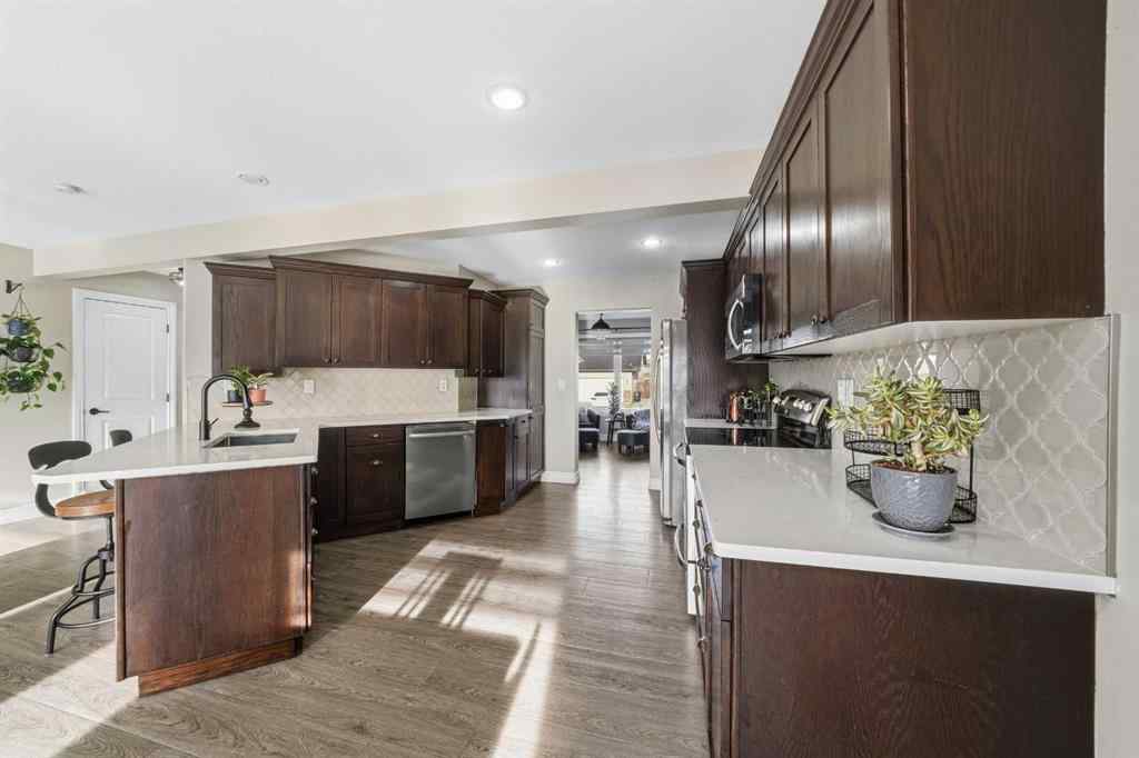 MLS&reg; # A2268678 - 9 Woodbine Close  in Harvest Meadows Blackfalds, Residential Open Houses