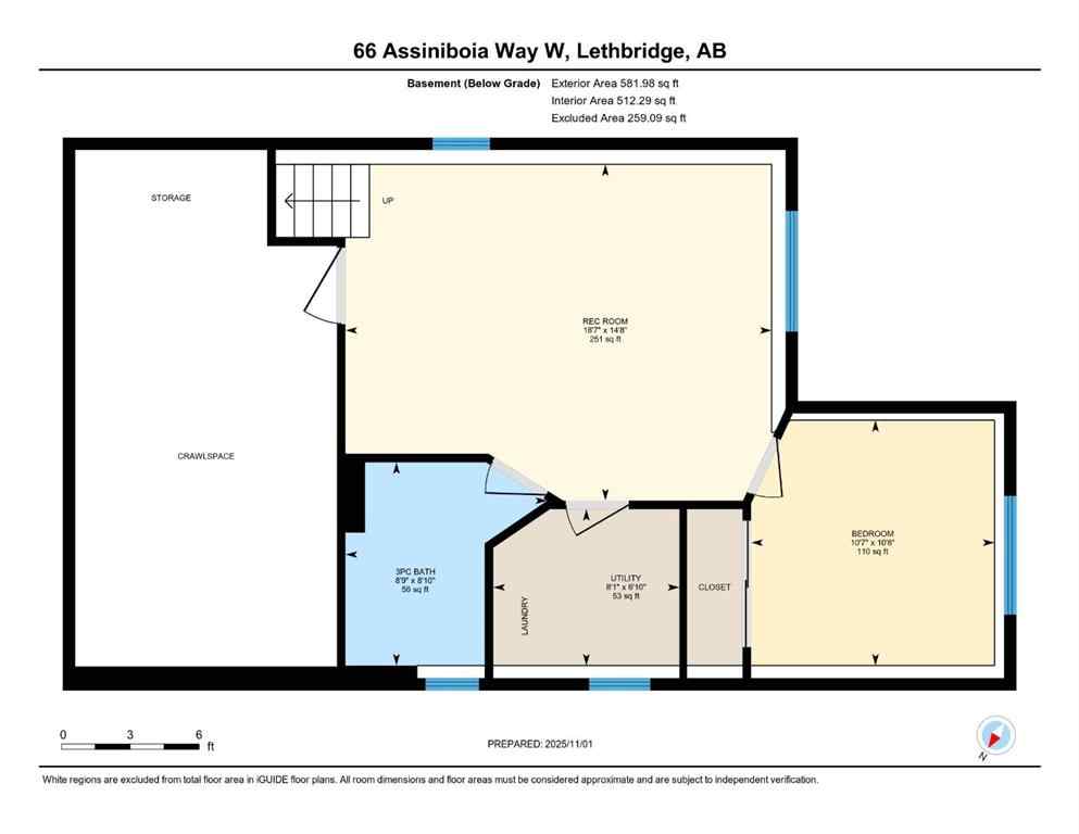 MLS® A2268734 - 66 Assiniboia Way W in Indian Battle Heights Lethbridge, Residential