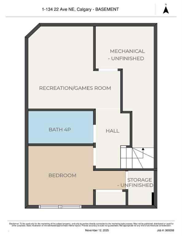 MLS® A2268770 - Unit #1 134 22 Avenue NE in Tuxedo Park Calgary, Residential