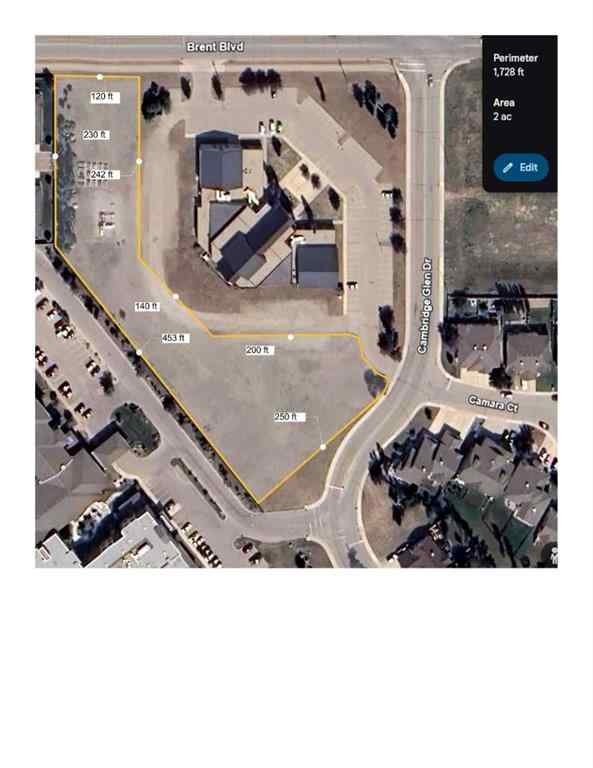 MLS® A2268839 - 245 Brent Boulevard  in Cambridge Glen Strathmore, Land