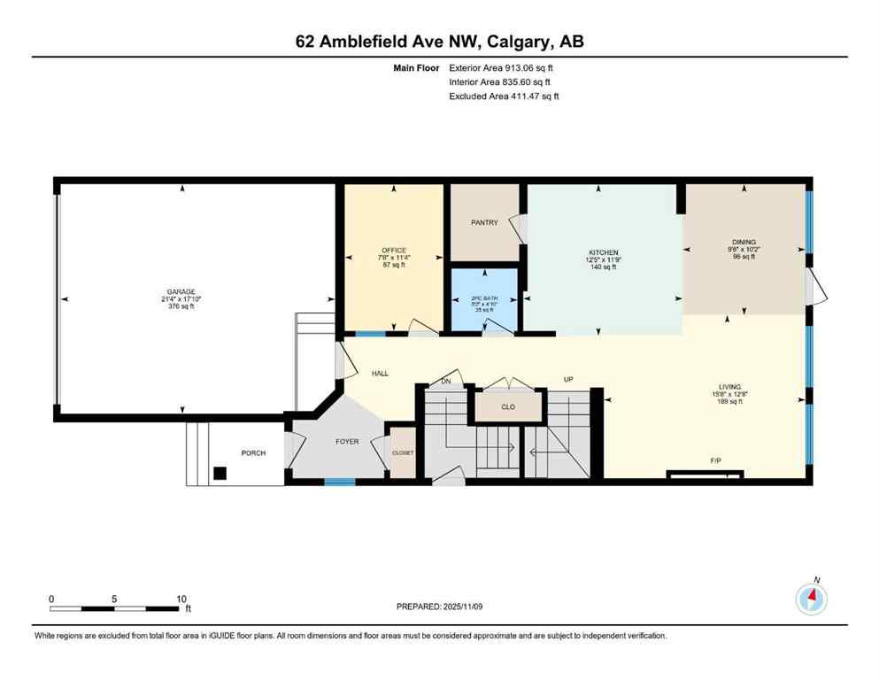 MLS&reg; # A2268877 - 62 Amblefield Common NW in Ambleridge Calgary, Residential Open Houses