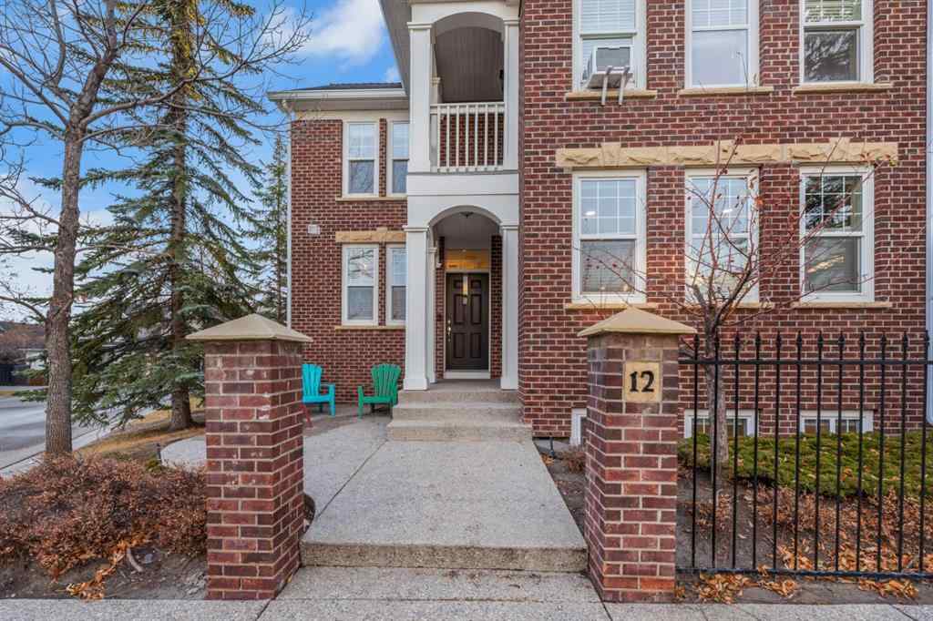 MLS&reg; # A2268879 - Unit #12 10 St Julien Drive SW in Garrison Woods Calgary, Residential Open Houses