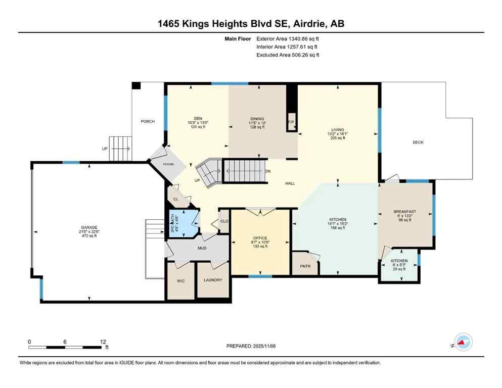 MLS® A2268880 - 1465 Kings Heights Boulevard SE in Kings Heights Airdrie, Residential
