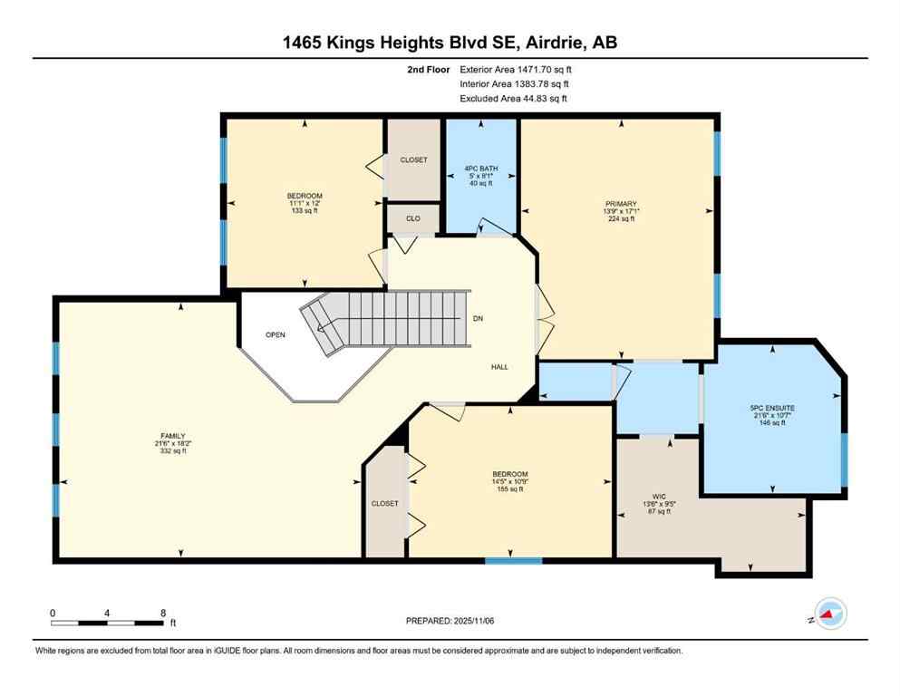 MLS® A2268880 - 1465 Kings Heights Boulevard SE in Kings Heights Airdrie, Residential