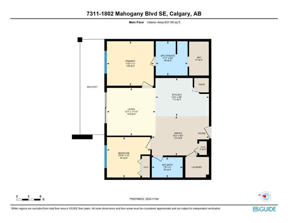 MLS&reg; # A2268904 - Unit #7311 1802 Mahogany Boulevard SE in Mahogany Calgary, Residential Open Houses