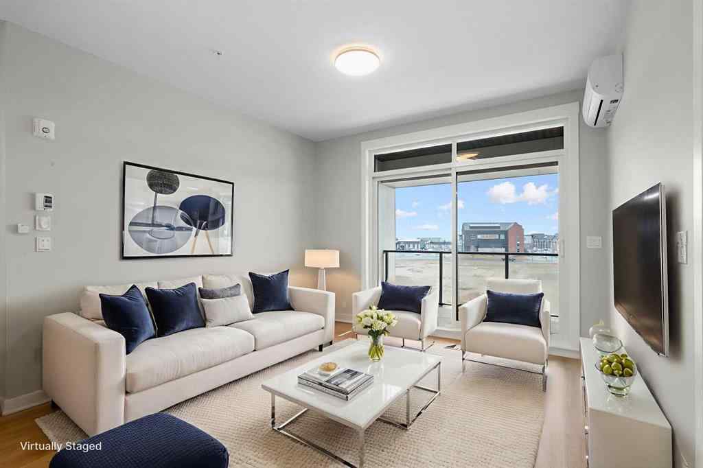 MLS&reg; # A2268904 - Unit #7311 1802 Mahogany Boulevard SE in Mahogany Calgary, Residential Open Houses