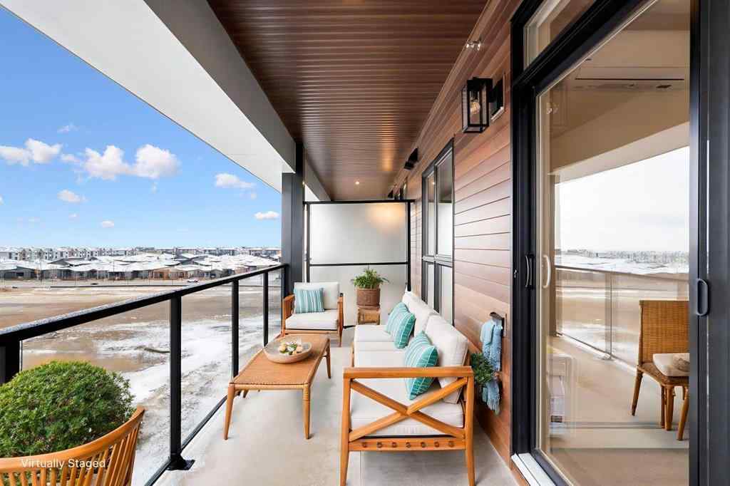 MLS&reg; # A2268904 - Unit #7311 1802 Mahogany Boulevard SE in Mahogany Calgary, Residential Open Houses