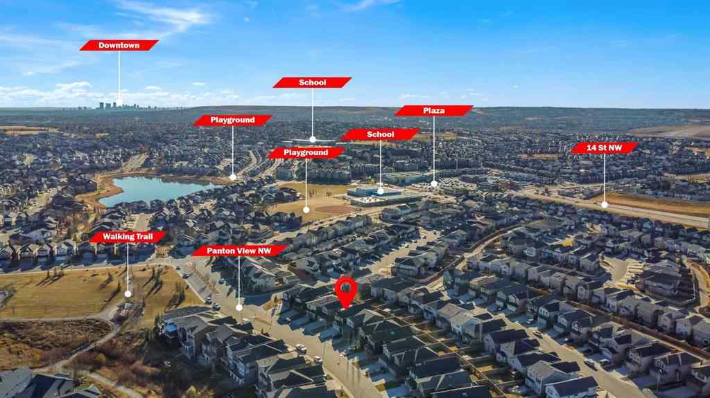 MLS® A2268965 - 63 Panton View NW in Panorama Hills Calgary, Residential