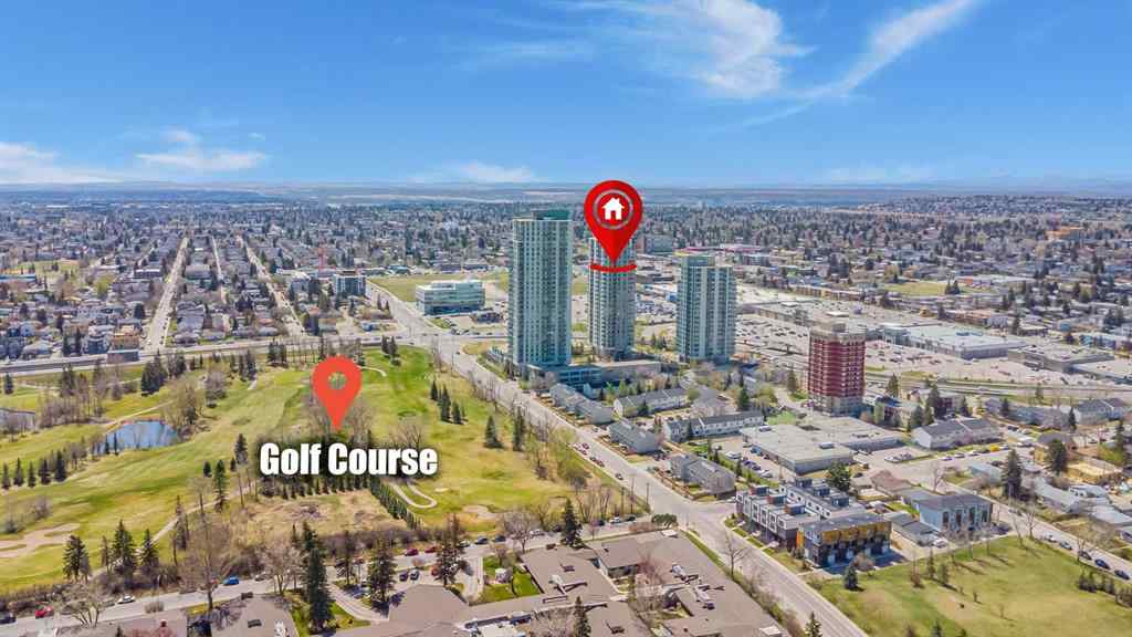 MLS&reg; # A2268996 - Unit #707 77 Spruce Place SW in Spruce Cliff Calgary, Residential Open Houses