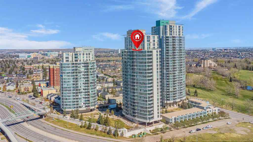 MLS&reg; # A2268996 - Unit #707 77 Spruce Place SW in Spruce Cliff Calgary, Residential Open Houses