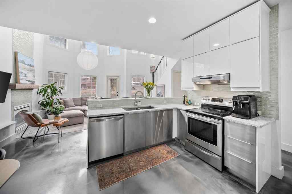 MLS&reg; # A2269008 - Unit #103 916 19 Avenue SW in Lower Mount Royal Calgary, Residential Open Houses