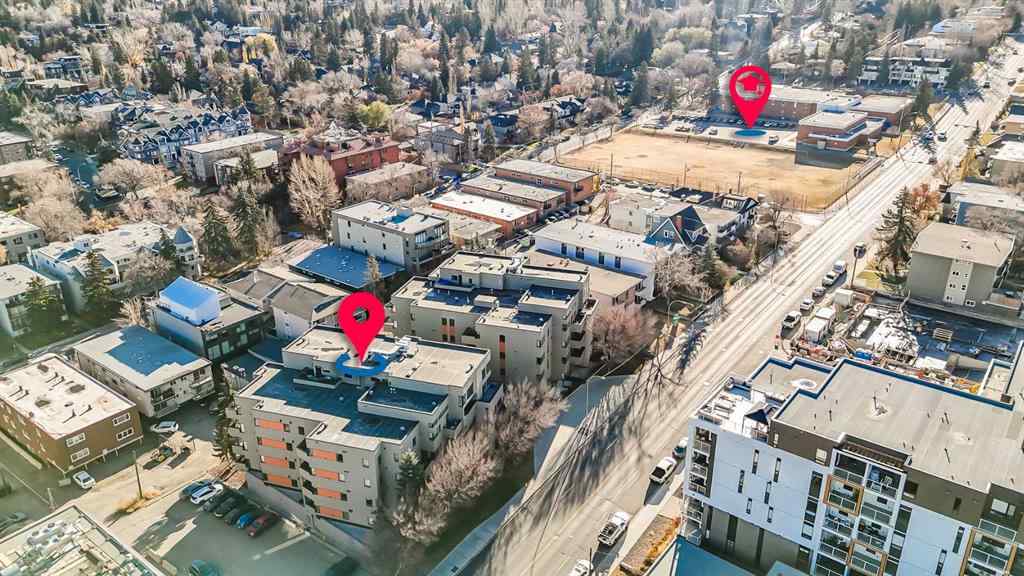 MLS® A2269022 - Unit #206 1818 14 Street SW in Lower Mount Royal Calgary, Residential