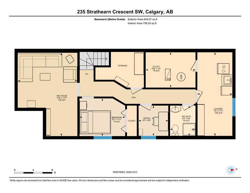 MLS® A2269029 - 235 Strathearn Crescent SW in Strathcona Park Calgary, Residential
