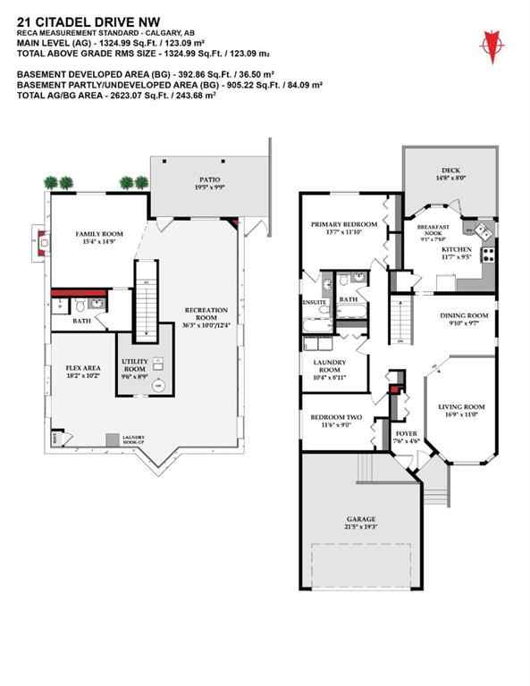 MLS® A2269038 - 21 Citadel Drive NW in Citadel Calgary, Residential