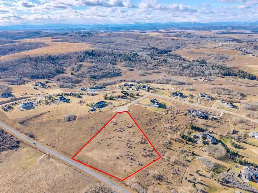 MLS&reg; # A2269042 - 12 Red Willow Court W in NONE Rural Foothills County, Land Open Houses