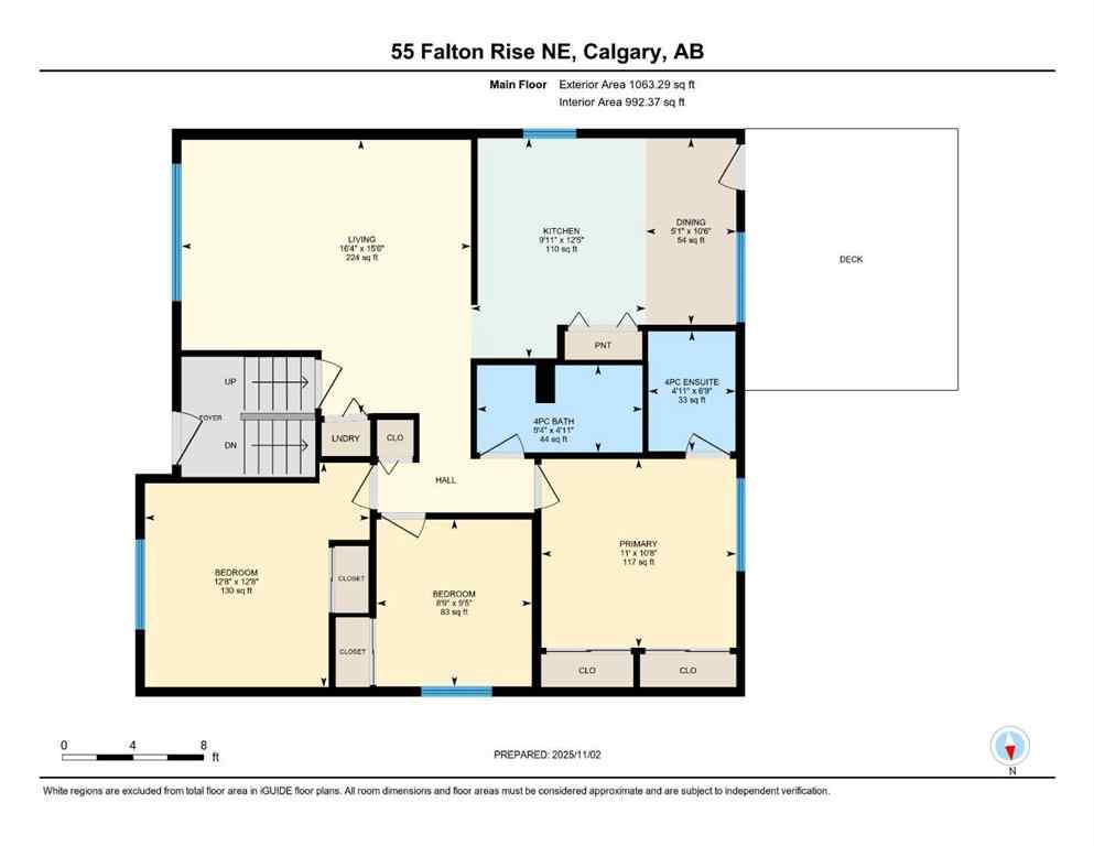 MLS® A2269043 - 55 Falton Rise NE in Falconridge Calgary, Residential