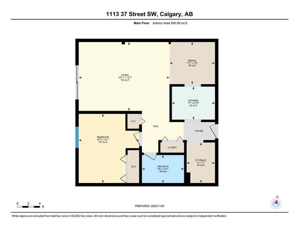 MLS® A2269097 - Unit #305 1113 37 Street SW in Rosscarrock Calgary, Residential