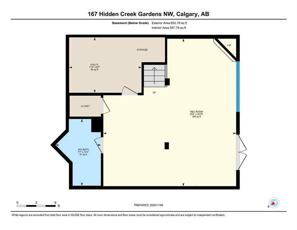 MLS® A2269158 - 167 Hidden Creek Gardens NW in Hidden Valley Calgary, Residential