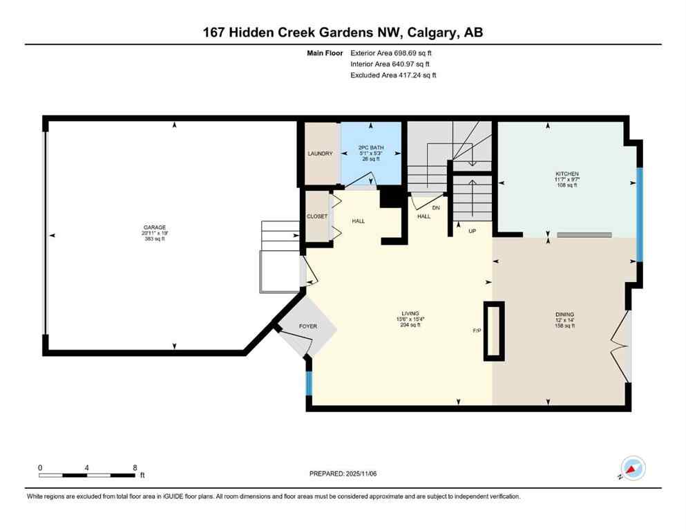MLS® A2269158 - 167 Hidden Creek Gardens NW in Hidden Valley Calgary, Residential