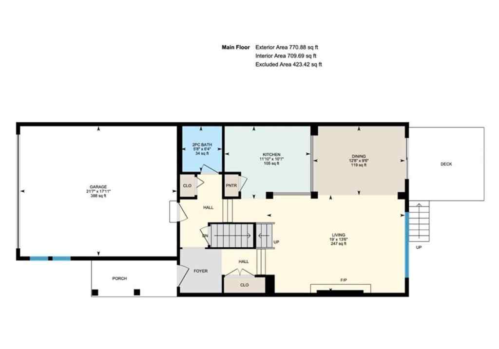 MLS® A2269177 - 313 Kings Heights Drive SE in Kings Heights Airdrie, Residential