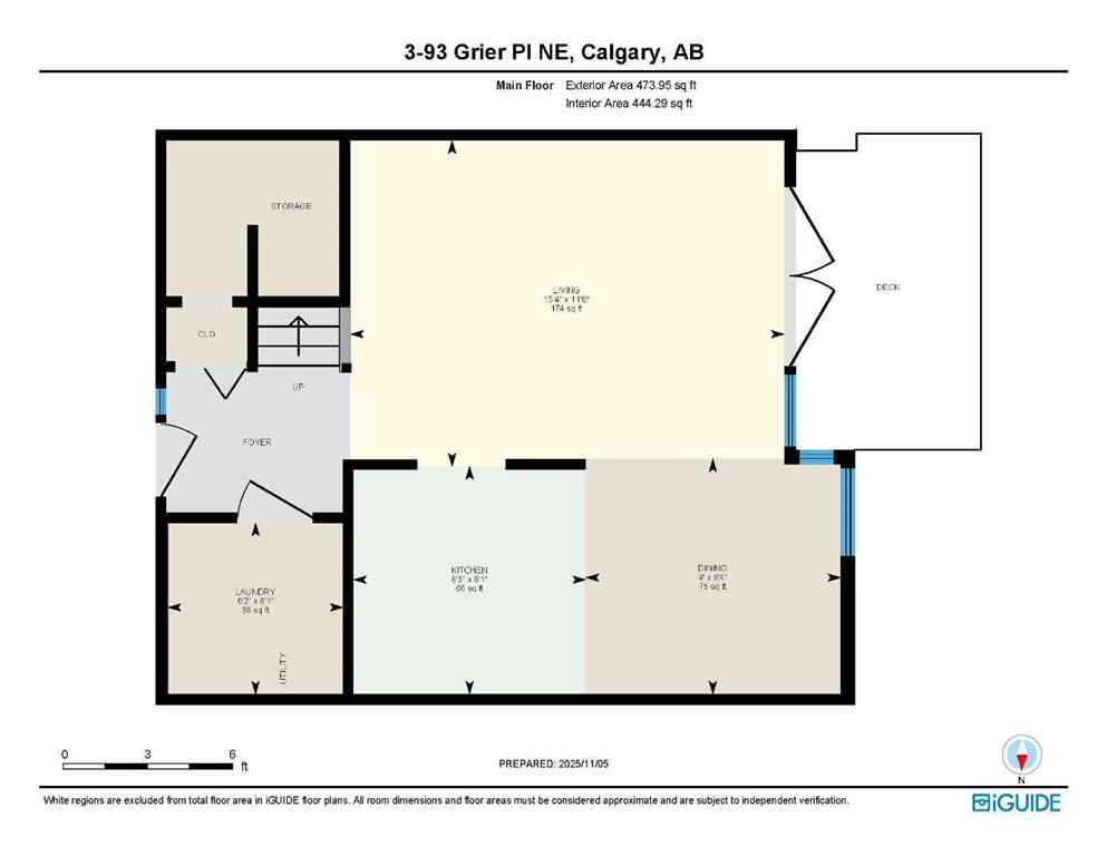 MLS® A2269202 - Unit #3 93 Grier Place NE in Greenview Calgary, Residential