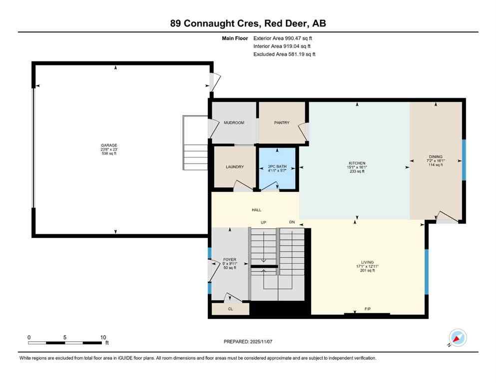 MLS® A2269208 - 89 Connaught Crescent  in Clearview Ridge Red Deer, Residential