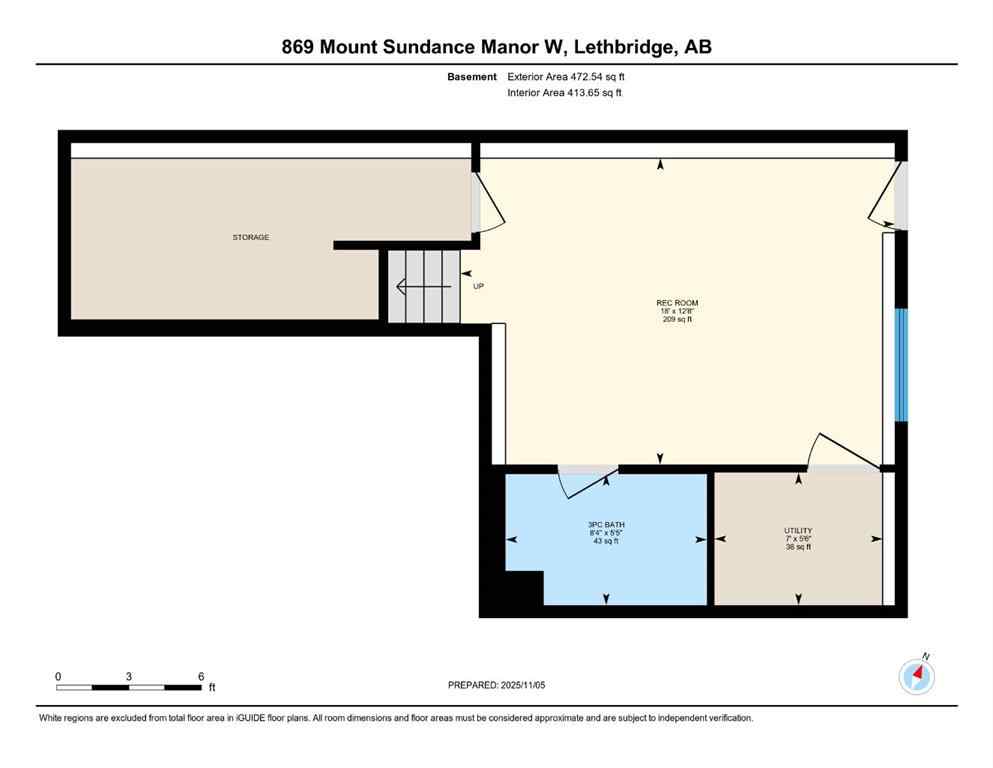 MLS® A2269214 - 869 Mt Sundance Manor W in Sunridge Lethbridge, Residential