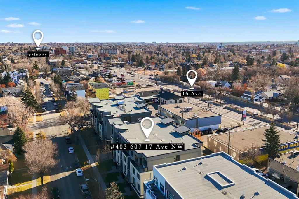 MLS® A2269216 - Unit #403 607 17 Avenue NW in Mount Pleasant Calgary, Residential
