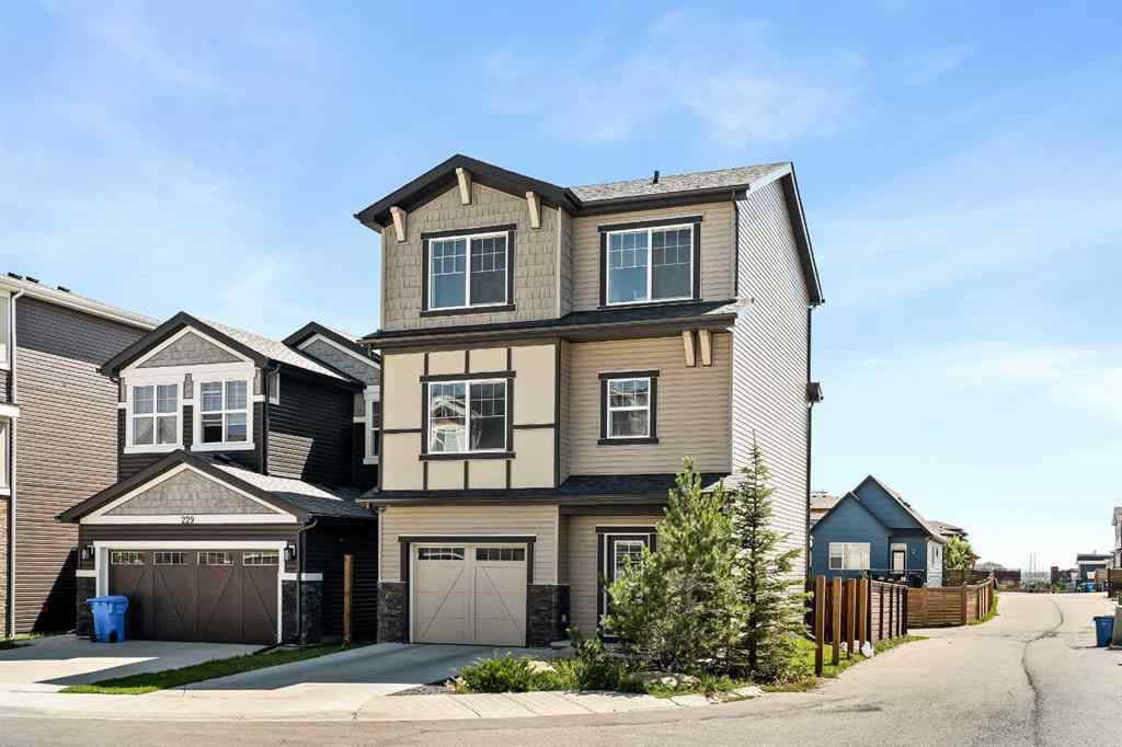 MLS® A2269217 - 233 Lucas Manor NW in Livingston Calgary, Residential