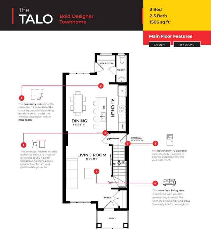 MLS&reg; # A2269233 - 444 Sora Boulevard SE in Hotchkiss Calgary, Residential Open Houses