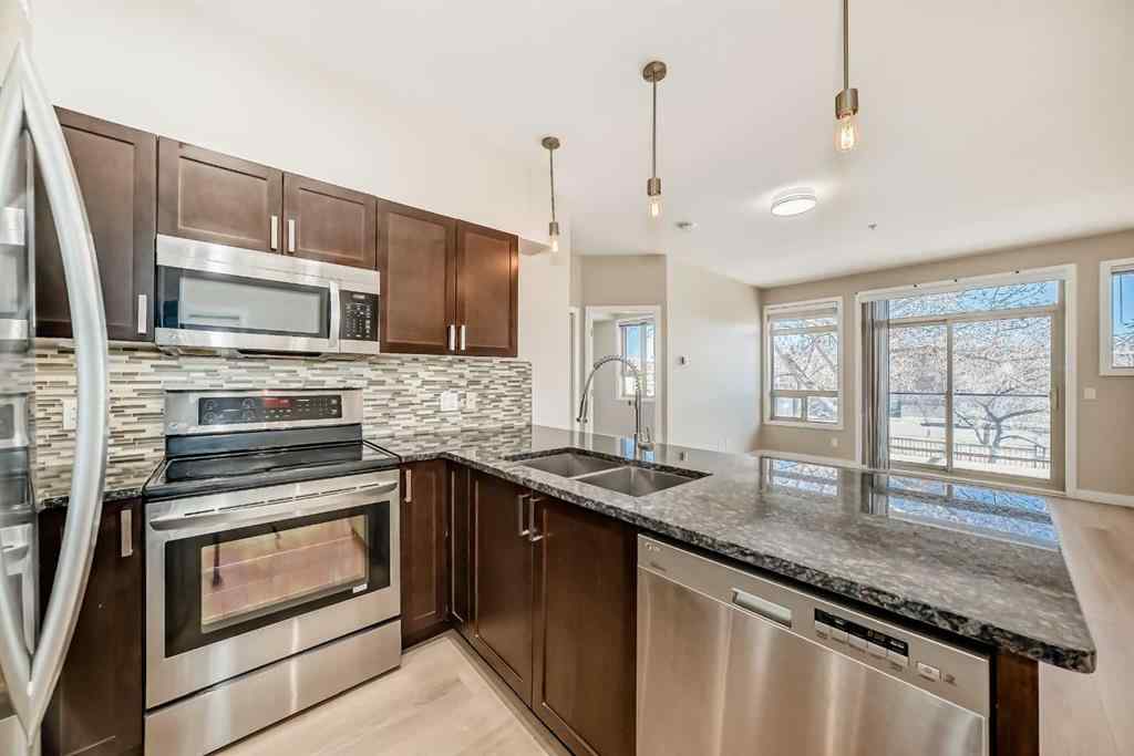 MLS&reg; # A2269243 - Unit #201 4303 1 Street NE in Highland Park Calgary, Residential Open Houses