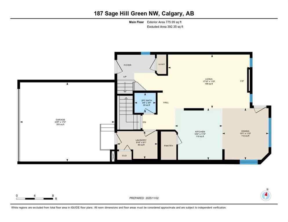 MLS® A2269245 - 187 Sage Hill Green NW in Sage Hill Calgary, Residential