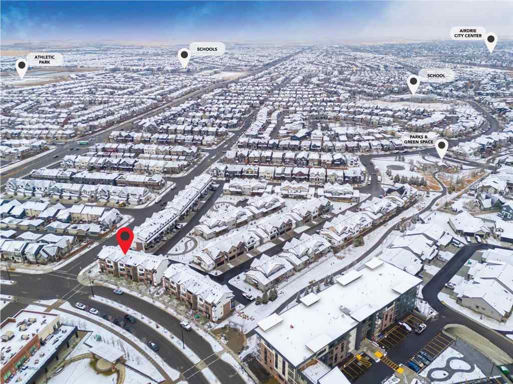 MLS® A2269263 - Unit #1302 201 Cooperswood Green SW in Coopers Crossing Airdrie, Residential