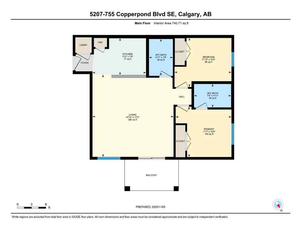 MLS® A2269280 - Unit #5207 755 Copperpond Boulevard SE in Copperfield Calgary, Residential