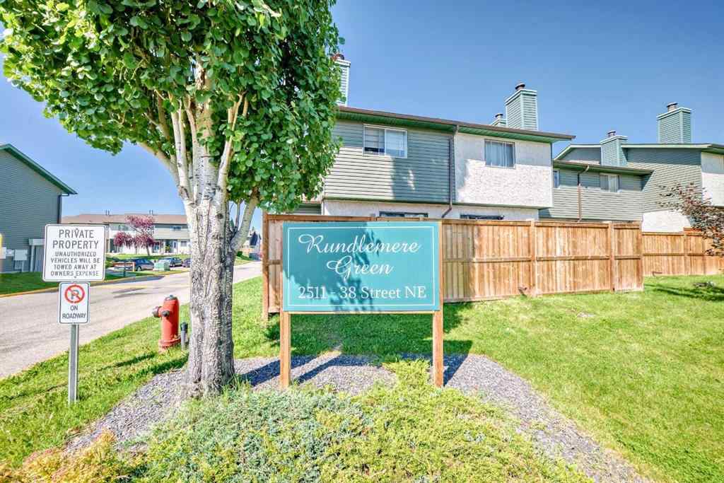 MLS® A2269282 - Unit #38 2511 38 Street NE in Rundle Calgary, Residential