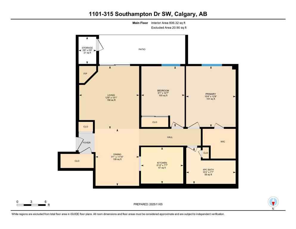 MLS® A2269284 - Unit #1101 315 Southampton Drive SW in Southwood Calgary, Residential
