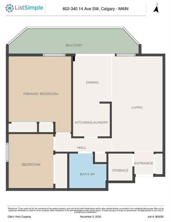 MLS® A2269296 - Unit #602 340 14 Avenue SW in Beltline Calgary, Residential