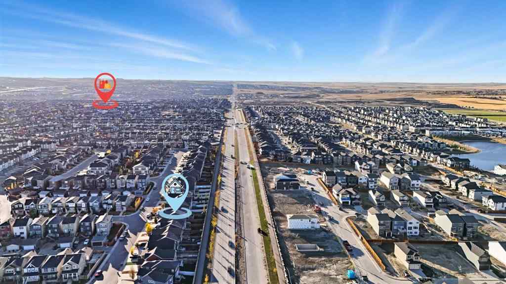 MLS® A2269309 - 91 Evanscrest Way NW in Evanston Calgary, Residential