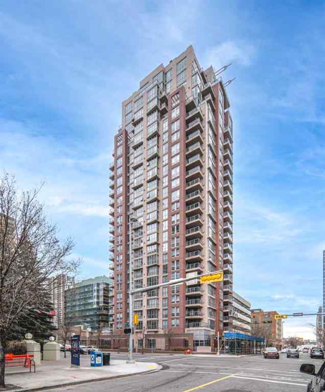 MLS&reg; # A2269310 - Unit #1805 650 10 Street SW in Downtown West End Calgary, Residential Open Houses