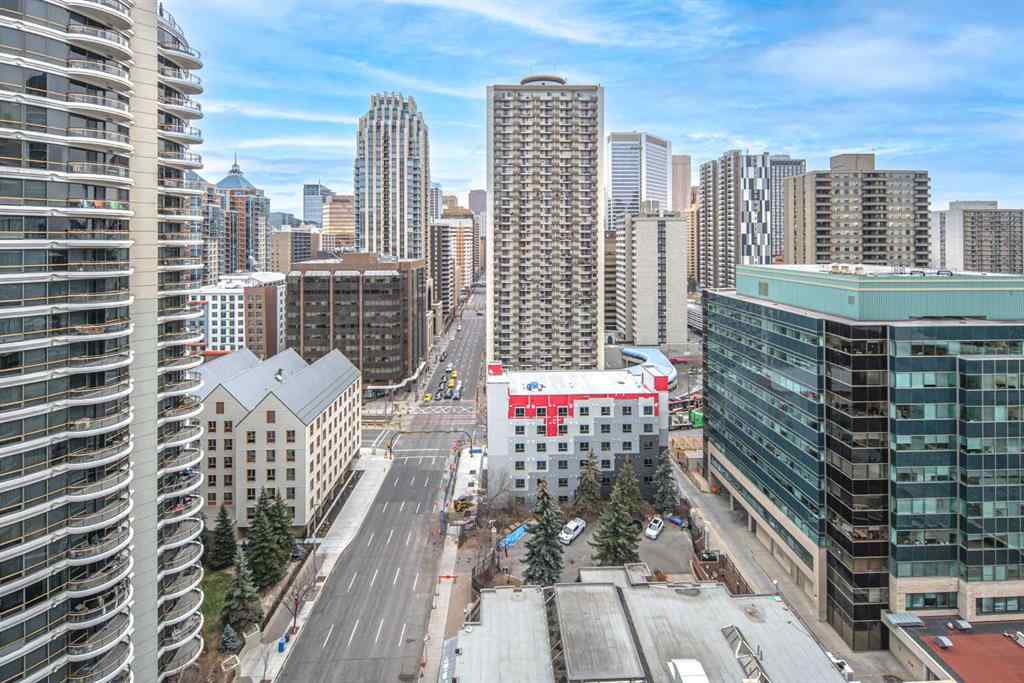 MLS&reg; # A2269310 - Unit #1805 650 10 Street SW in Downtown West End Calgary, Residential Open Houses
