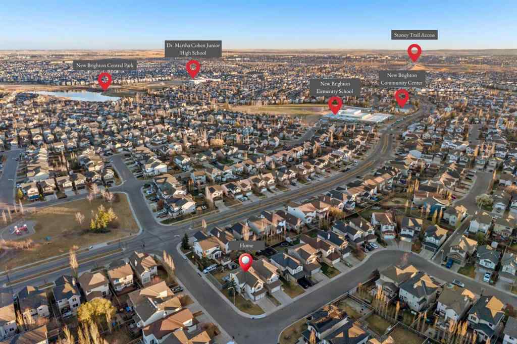 MLS® A2269315 - 209 New Brighton Lane SE in New Brighton Calgary, Residential