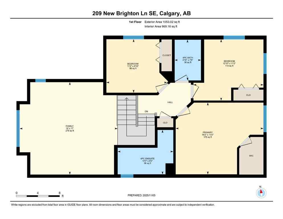 MLS® A2269315 - 209 New Brighton Lane SE in New Brighton Calgary, Residential