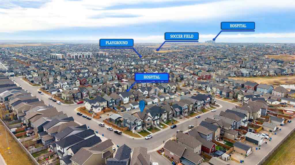 MLS® A2269325 - 108 Masters Heights SE in Mahogany Calgary, Residential