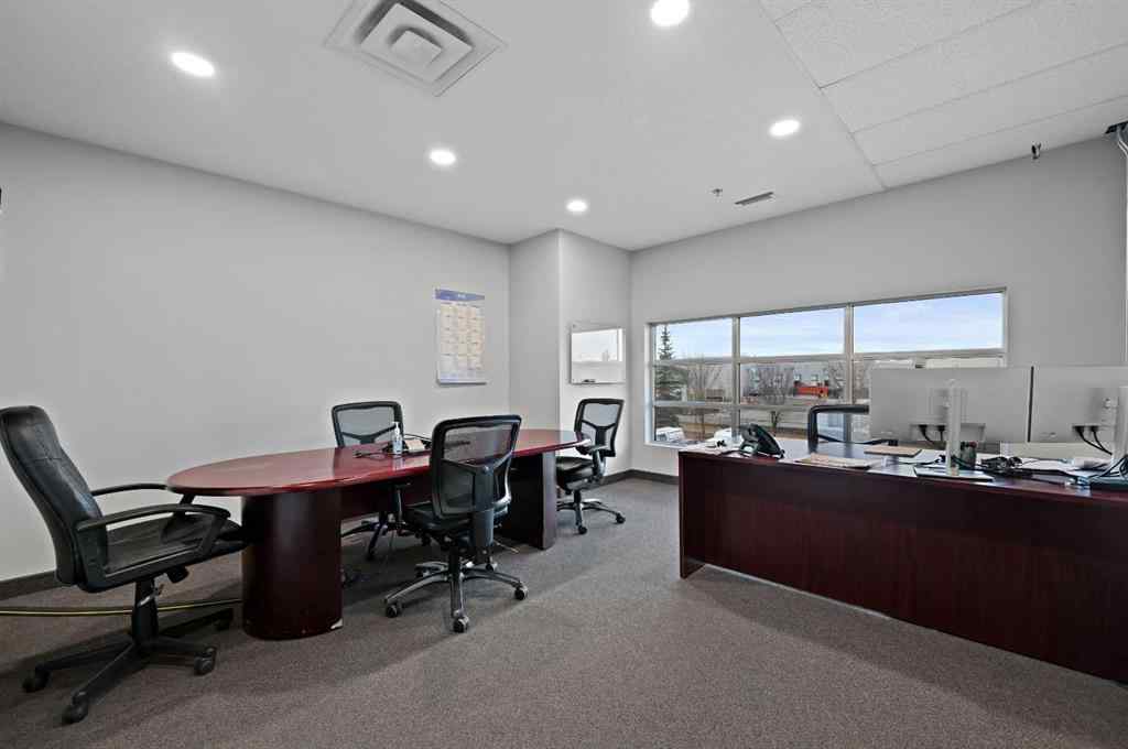 MLS&reg; # A2269338 - Unit #206 2914 Kingsview Boulevard SE in Kingsview Industrial Park Airdrie, Commercial Open Houses