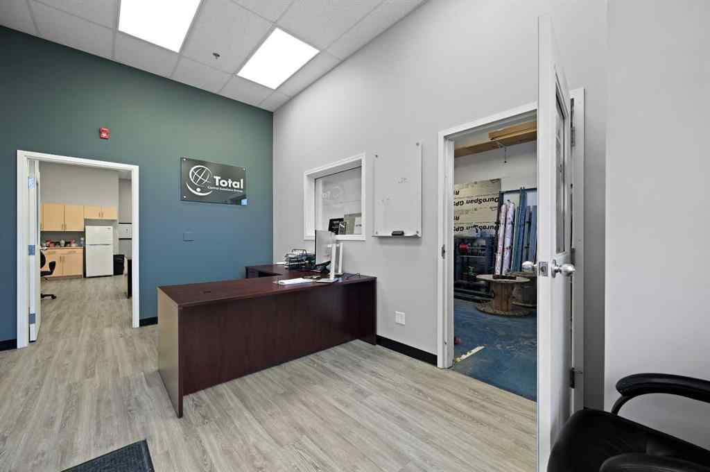 MLS&reg; # A2269338 - Unit #206 2914 Kingsview Boulevard SE in Kingsview Industrial Park Airdrie, Commercial Open Houses