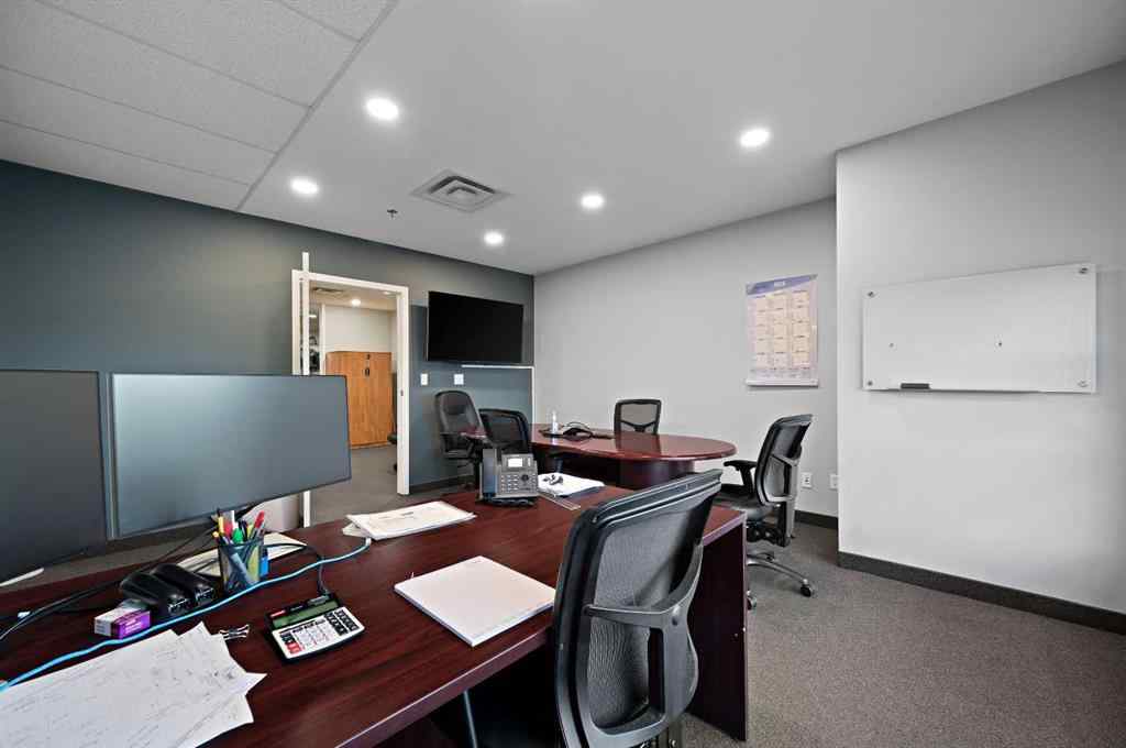 MLS&reg; # A2269338 - Unit #206 2914 Kingsview Boulevard SE in Kingsview Industrial Park Airdrie, Commercial Open Houses