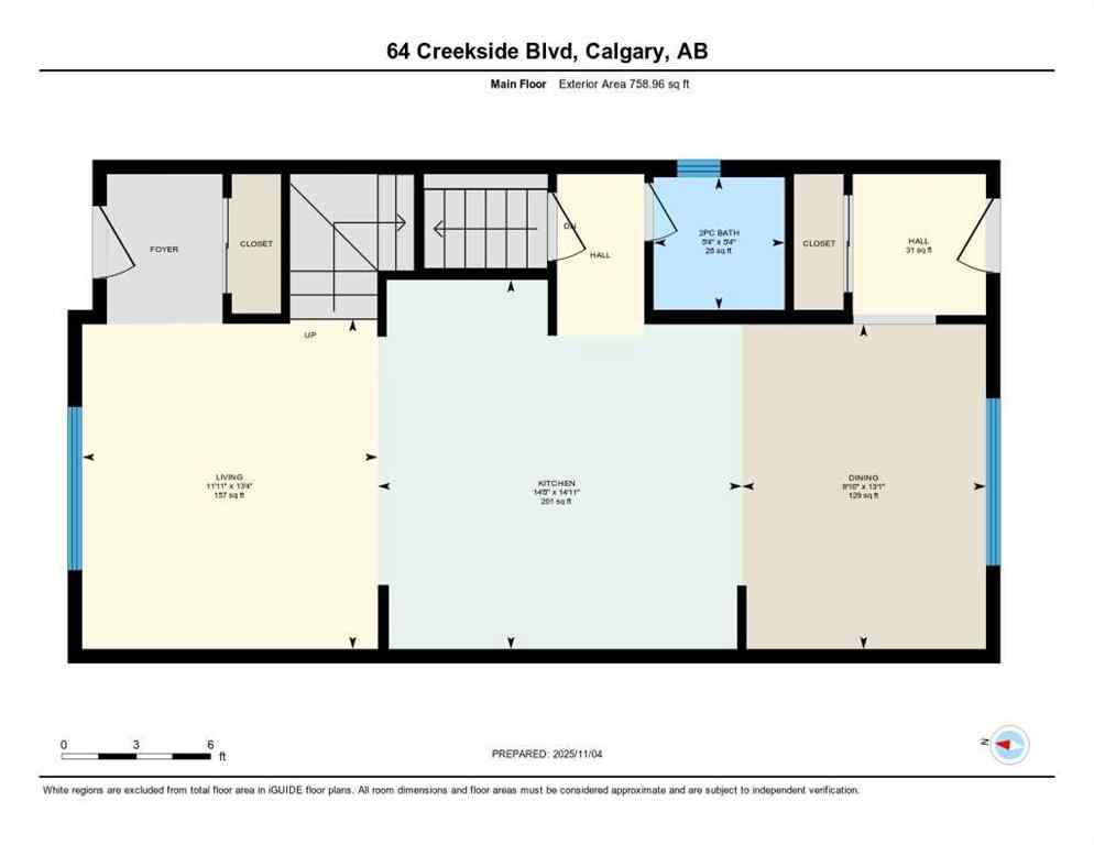MLS® A2269440 - 64 Creekside Boulevard SW in Pine Creek Calgary, Residential