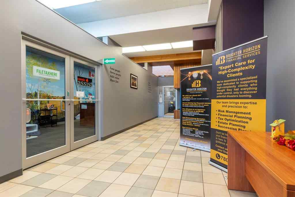 MLS&reg; # A2269476 - Unit #101 4802 50 Avenue  in Central Business District Lloydminster, Commercial Open Houses